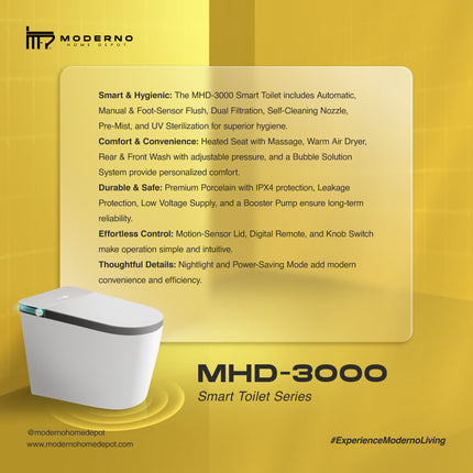 MHD 3000 Series (Smart Toilet)