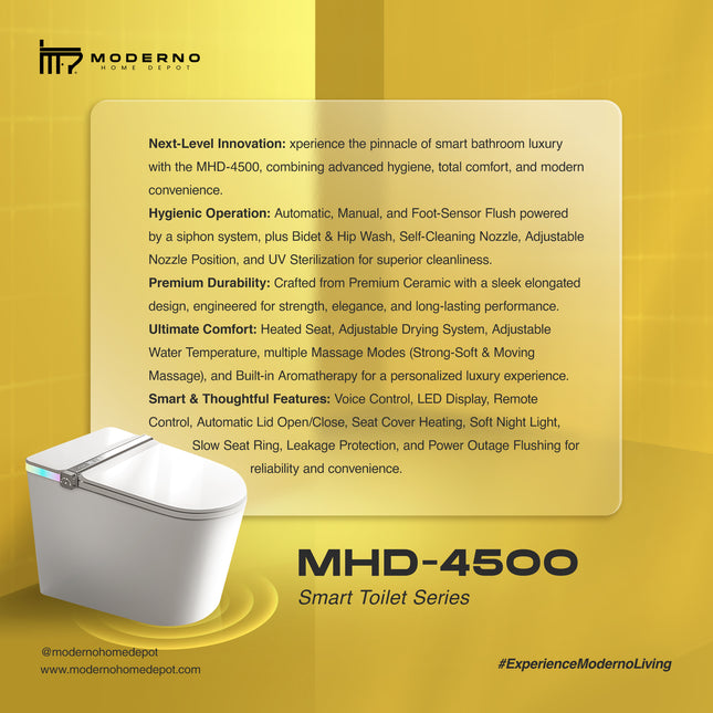 MHD 4500 Series (Smart Toilet)