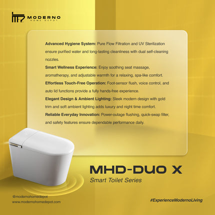 MHD Duo X Series (Smart Toilet)