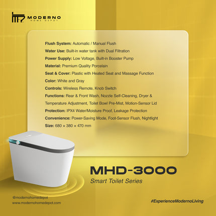 MHD 3000 Series (Smart Toilet)