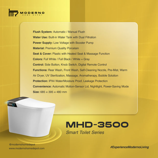 MHD 3500 Series (Smart Toilet)