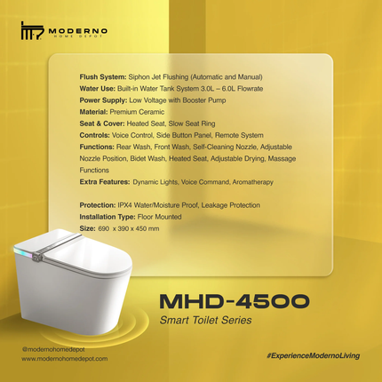 MHD 4500 Series (Smart Toilet)