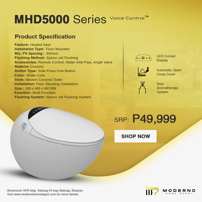 MHD 5000 Series (Smart Toilet)