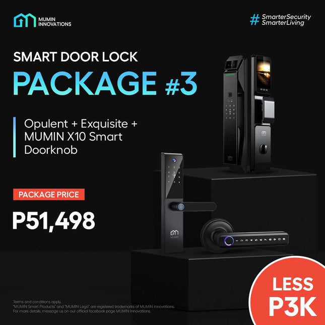 SMART DOOR LOCK - PACKAGES