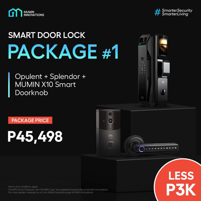 SMART DOOR LOCK - PACKAGES