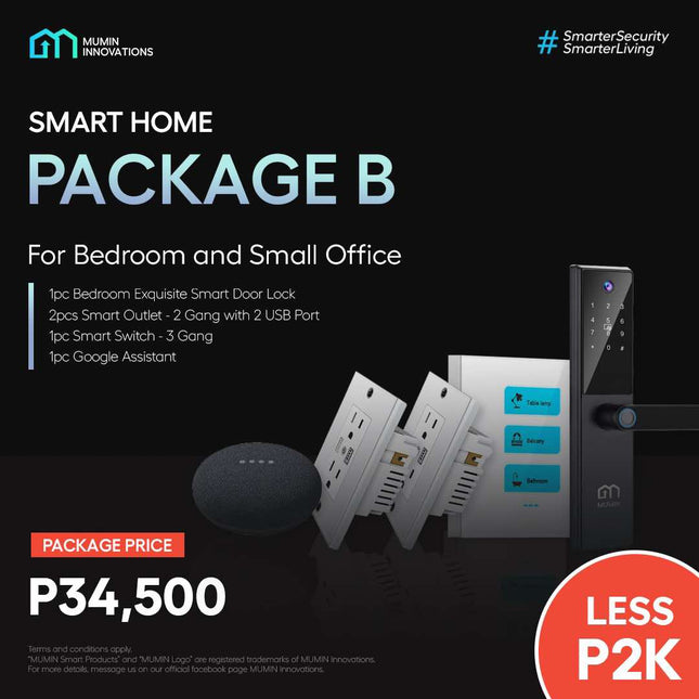SMART DOOR LOCK - PACKAGES