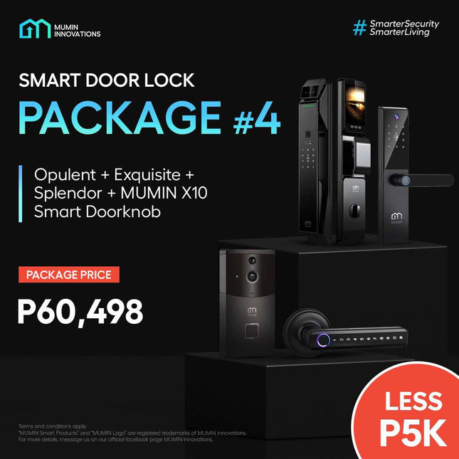 SMART DOOR LOCK - PACKAGES
