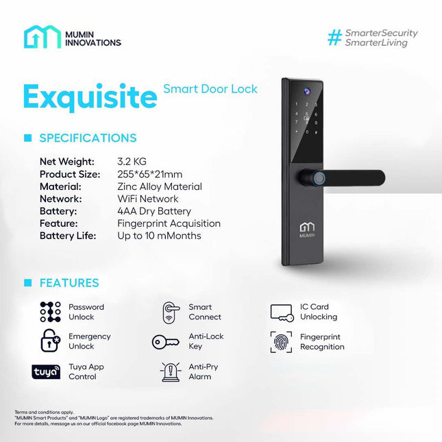 EXQUISITE - ROOM DOOR LOCK