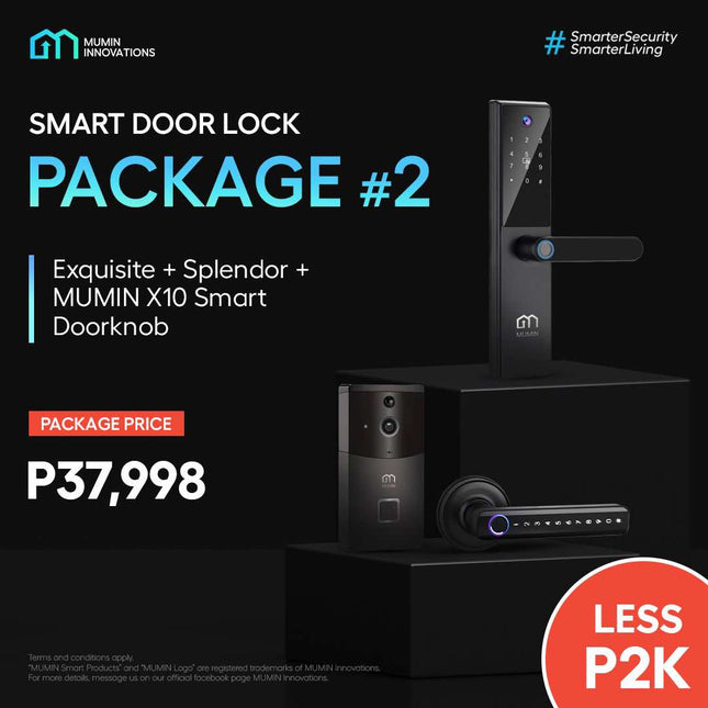 SMART DOOR LOCK - PACKAGES