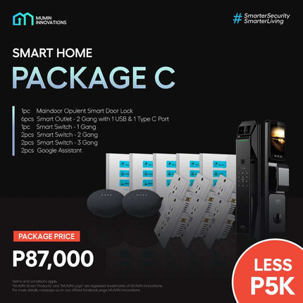 SMART DOOR LOCK - PACKAGES