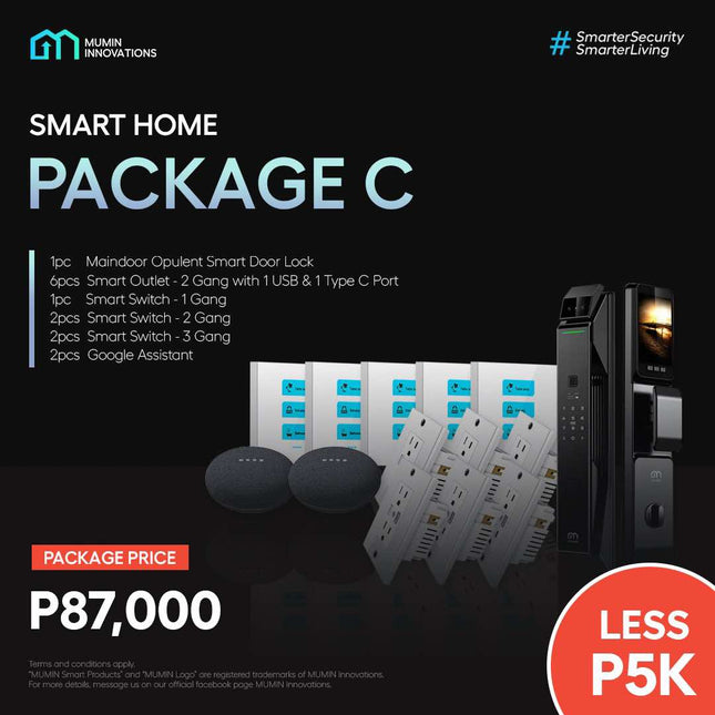 SMART DOOR LOCK - PACKAGES