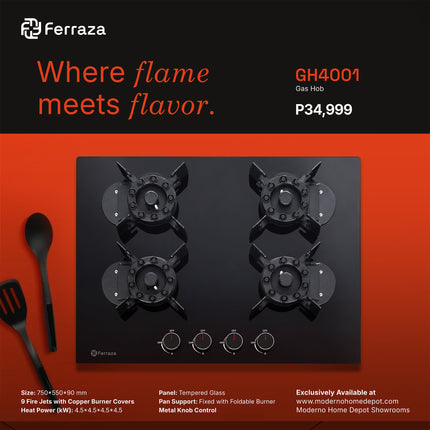 GH4001 - (Gas Hob)