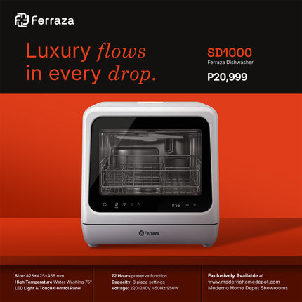 Ferraza: SD1000 - (Smart Dishwasher)
