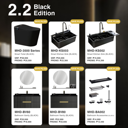 2.2 Black Edition Sale!