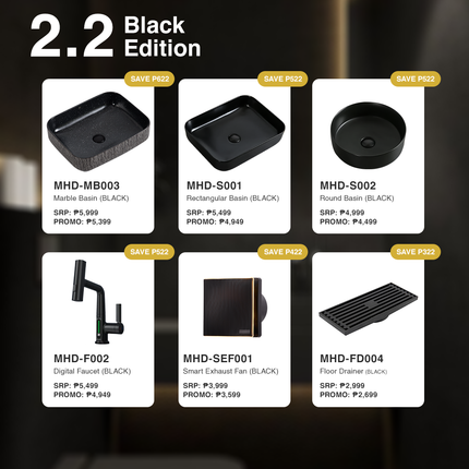 2.2 Black Edition Sale!