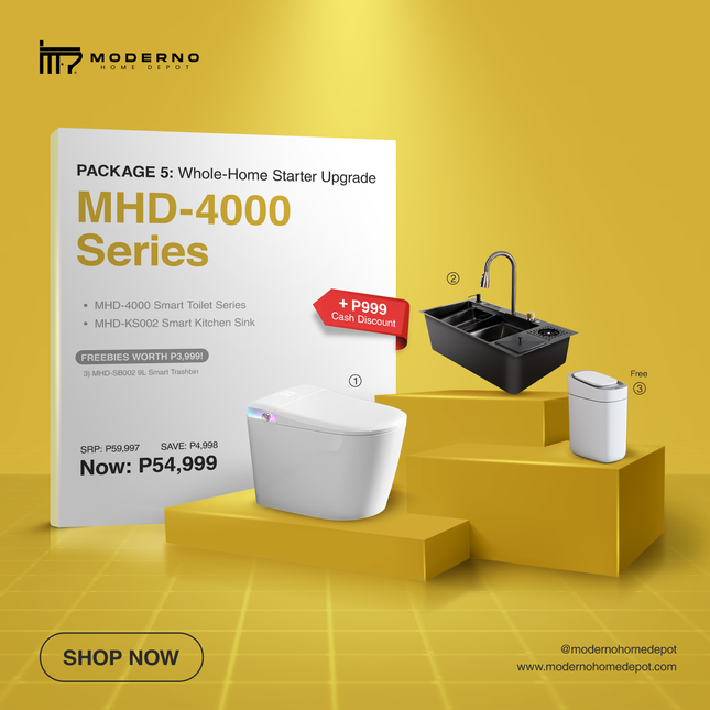 Moderno Exclusive Package (Whole-Home Starter Upgrade)