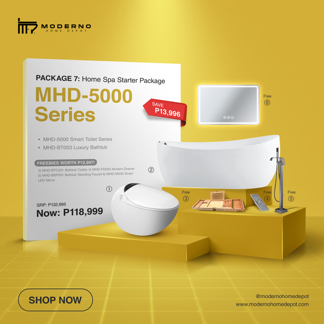 Moderno Exclusive Package (Home Spa Starter Package)