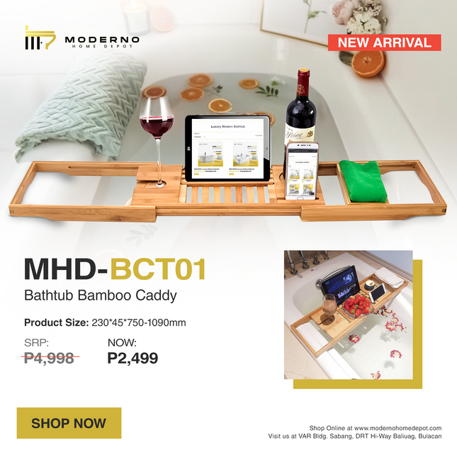 MHD-BCT01 (Bathtub Bamboo Caddy)