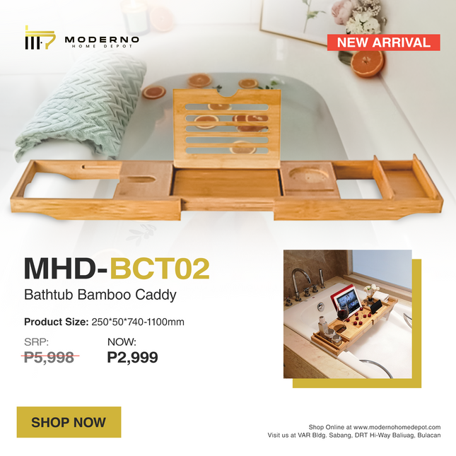MHD-BCT02 (Bathtub Bamboo Caddy)