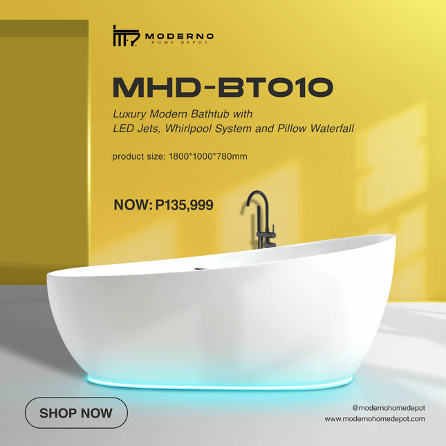 MHD-BT010 (Luxury Modern Bathtub)