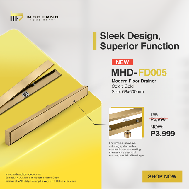 MHD-FD005 (Modern Floor Drainer)