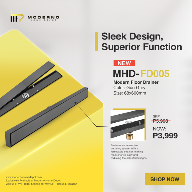 MHD-FD005 (Modern Floor Drainer)