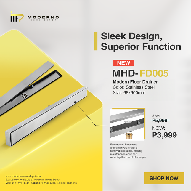 MHD-FD005 (Modern Floor Drainer)