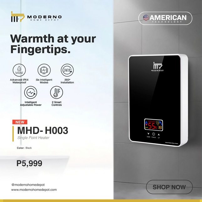 MHD - H003 (Digital Water Heater Single Point)