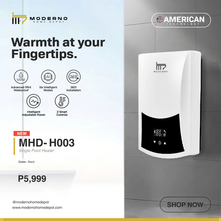 MHD - H003 (Digital Water Heater Single Point)