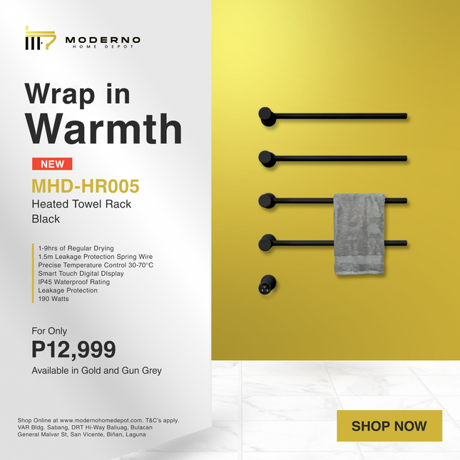 MHD-HR05 (Digital Heated Towel Rack)