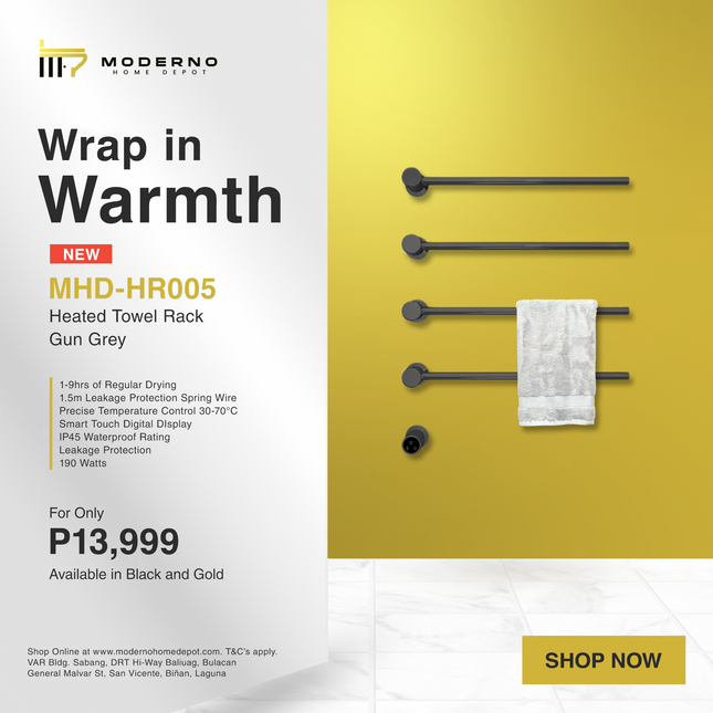 MHD-HR05 (Digital Heated Towel Rack)