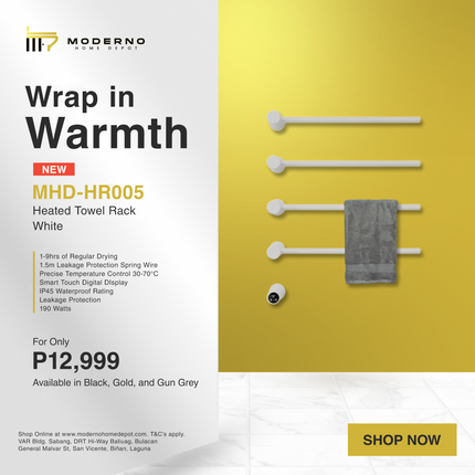 MHD-HR05 (Digital Heated Towel Rack)