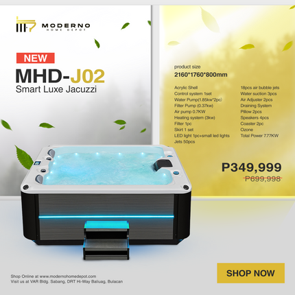 MHD-J02 (Smart Luxe Jacuzzi)