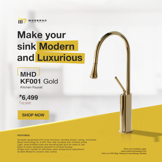 MHD-KF001 (Luxury Kitchen Faucet)