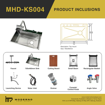 MHD-KS004 (Modern Kitchen Sink)