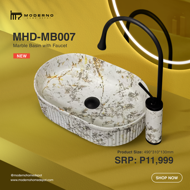 MHD-MB007  (Modern Bathroom Sink)
