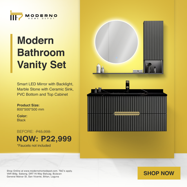 MHD MODERN BATHROOM VANITY SET
