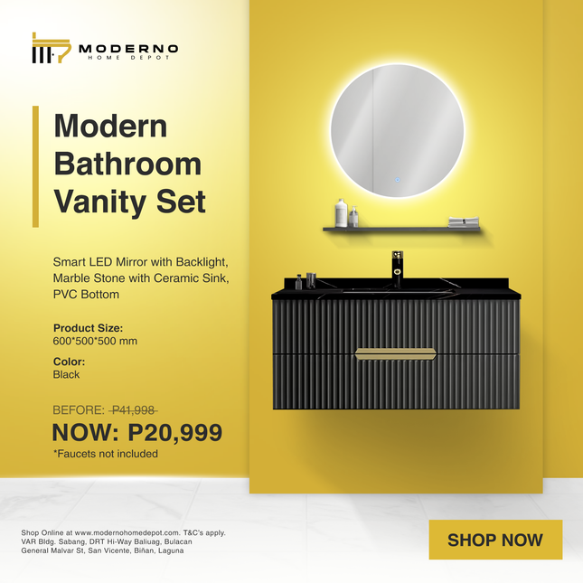 MHD MODERN BATHROOM VANITY SET