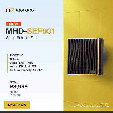 MHD - SEF001 (Smart Bathroom Exhaust Fan)