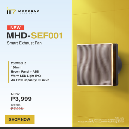 MHD - SEF001 (Smart Bathroom Exhaust Fan)