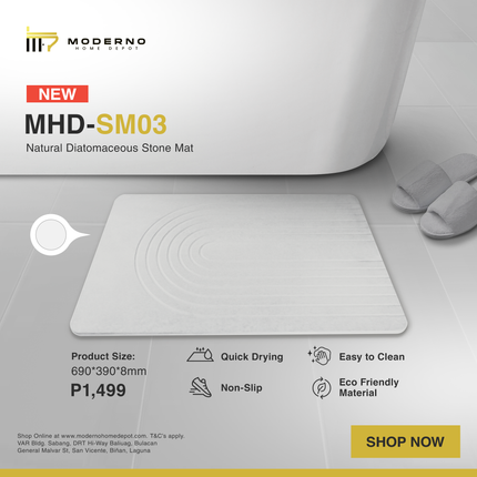 MHD - SM03 (Stone Bathroom Mat)