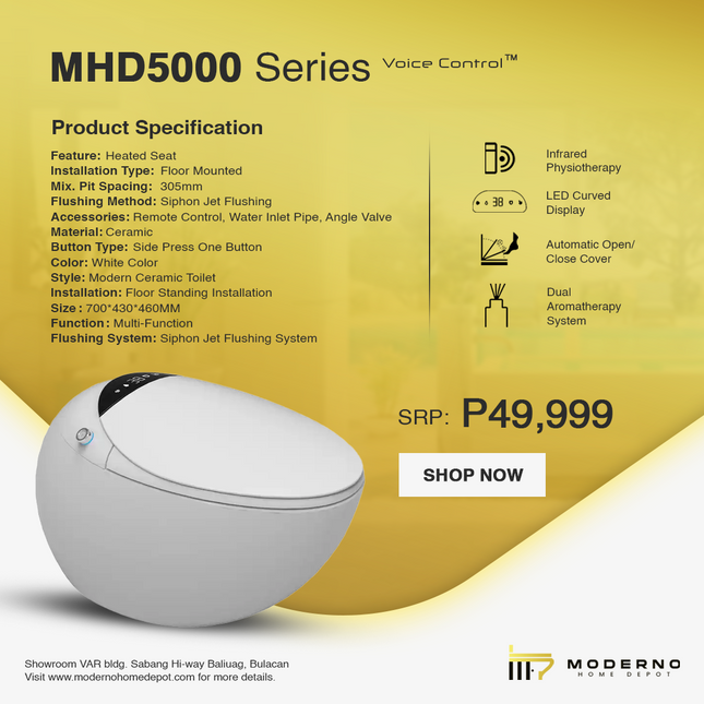 MHD 5000 Series (Smart Toilet)