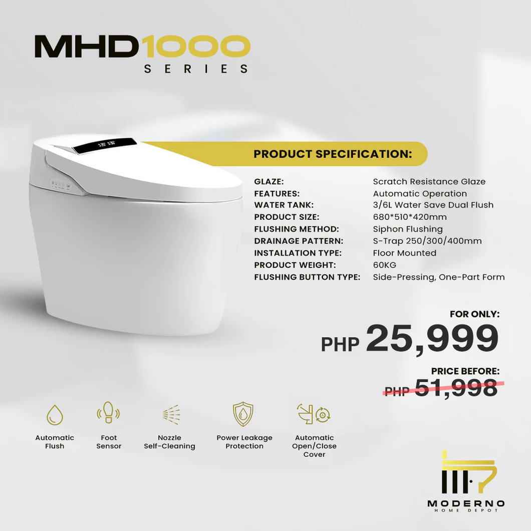 MHD 1000 Series (Smart Toilet)