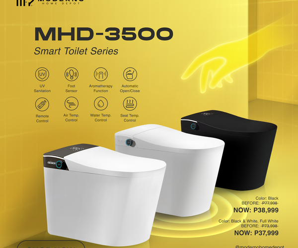 MHD 3500 Series (Smart Toilet) – Moderno Home Depot