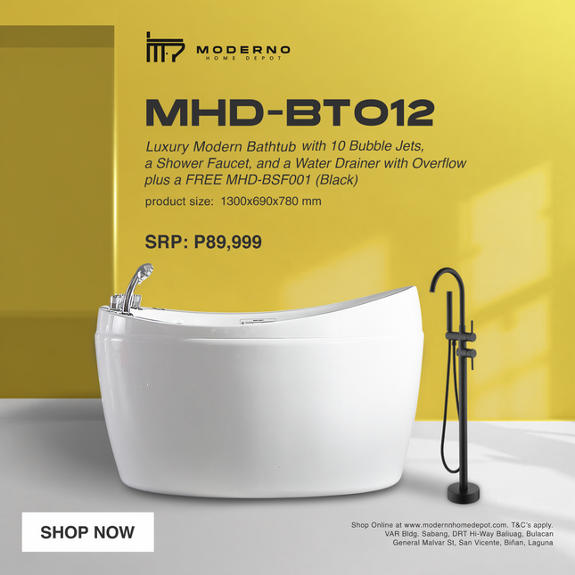 MHD-BT012 (Luxury Modern Bathtub)