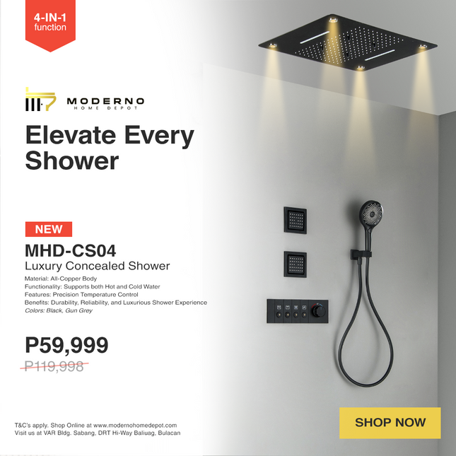 MHD-CS04 (Luxury Concealed Shower)