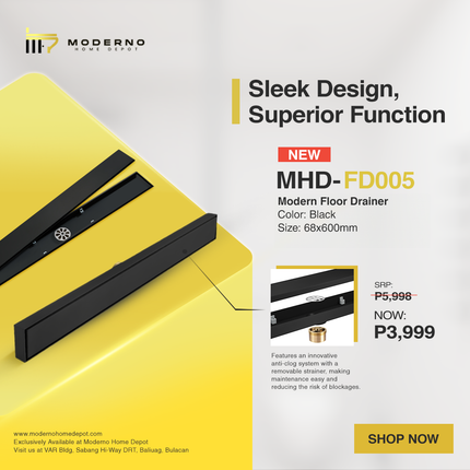 MHD-FD005 (Modern Floor Drainer)