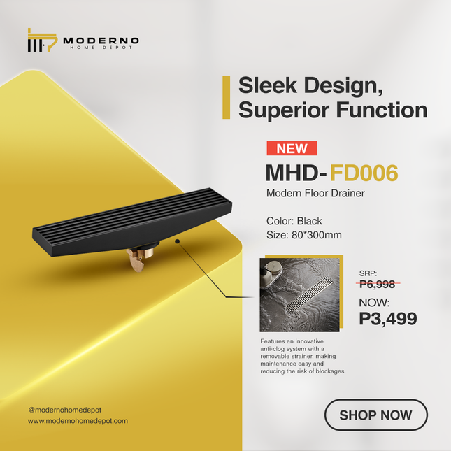 MHD-FD006 (Modern Floor Drainer)