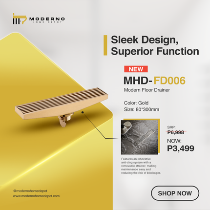 MHD-FD006 (Modern Floor Drainer)