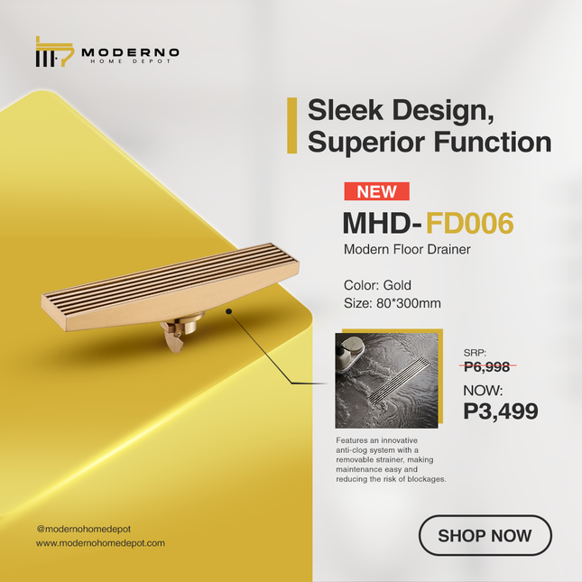 MHD-FD006 (Modern Floor Drainer)